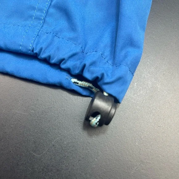 Prodoh Blue Hooded Windbreaker Anorak Jacket size 10 - Picture 9 of 10